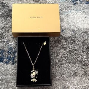 Heidi Daus Silver Dragon Necklace
